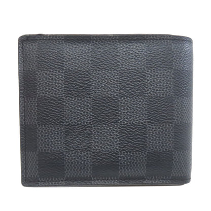 LOUIS VUITTON N60053 Portefeiulle Amerigo NM Bifold Wallet with Coin Pocket Damier canvas mens [Used]