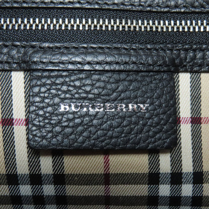 BURBERRY logo Shoulder Bag Leather Ladies [Used]