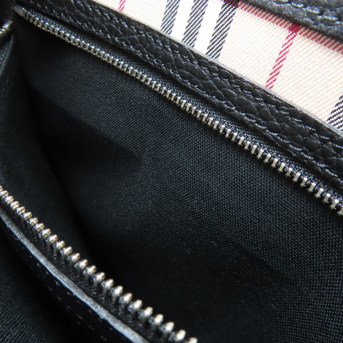 BURBERRY logo Shoulder Bag Leather Ladies [Used]