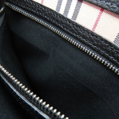 BURBERRY logo Shoulder Bag Leather Ladies [Used]