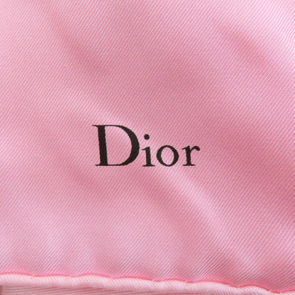CHRISTIAN DIOR Flower pattern Scarf Silk Ladies [Used]
