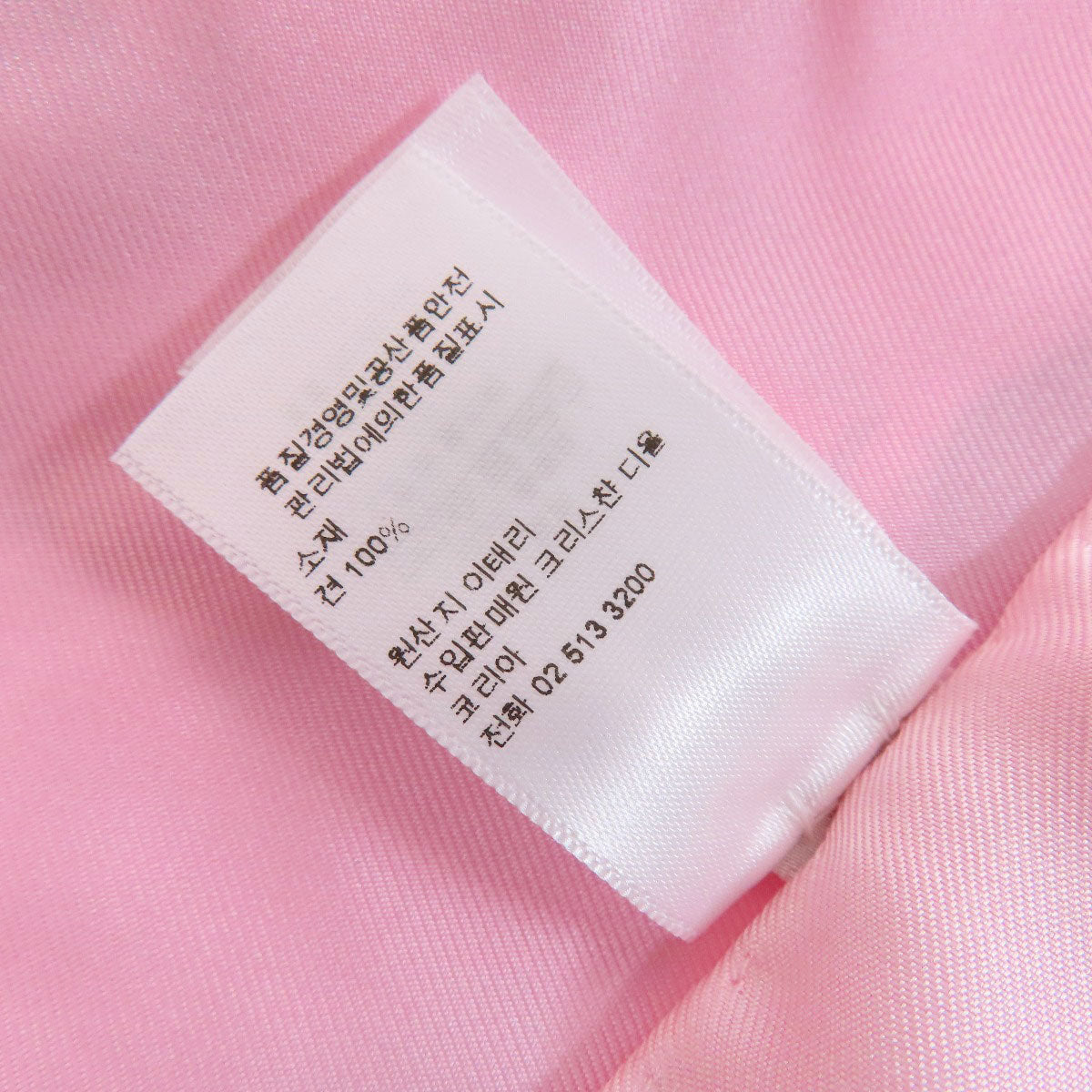 CHRISTIAN DIOR Flower pattern Scarf Silk Ladies [Used]