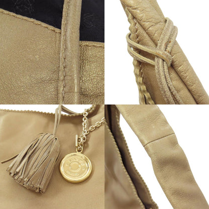 LOEWE logo Handbag Calf Ladies [Used]