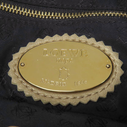 LOEWE logo Handbag Calf Ladies [Used]