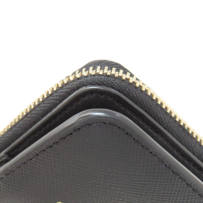 kate spade logo Bifold Wallet with Coin Pocket Leather Ladies [Used]