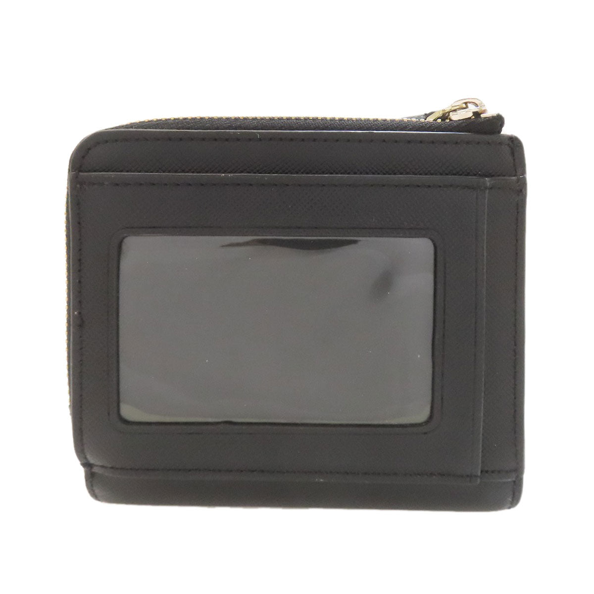 kate spade logo Bifold Wallet with Coin Pocket Leather Ladies [Used]