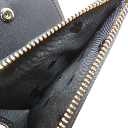 kate spade logo Bifold Wallet with Coin Pocket Leather Ladies [Used]