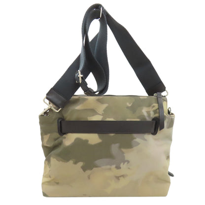 SELECT BAG Maison Kitsune Camouflage Shoulder Bag Nylon Ladies [Used]