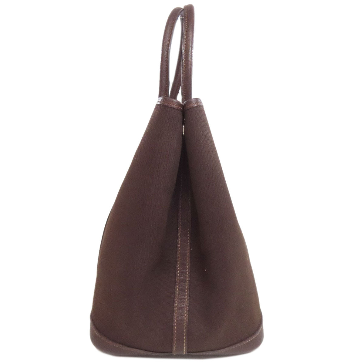 HERMES Garden Party PM Silver Hardware Tote Bag Towar Officche Ladies [Used]