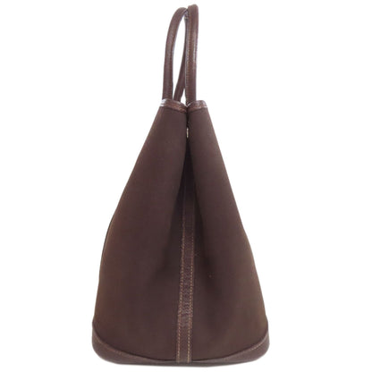 HERMES Garden Party PM Silver Hardware Tote Bag Towar Officche Ladies [Used]