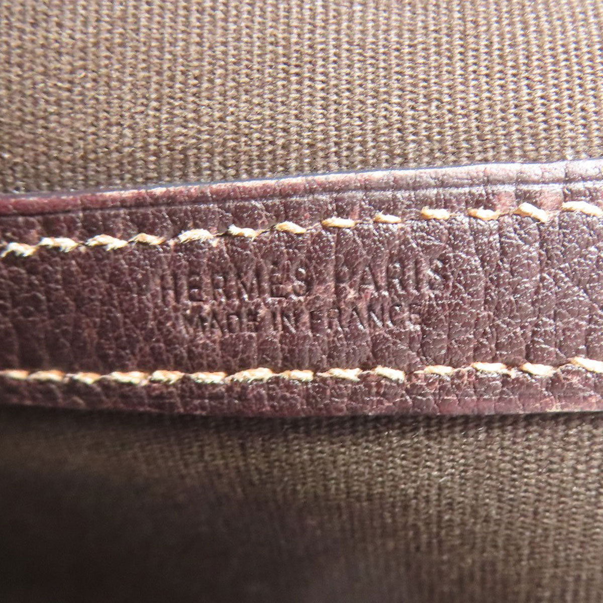 HERMES Garden Party PM Silver Hardware Tote Bag Towar Officche Ladies [Used]