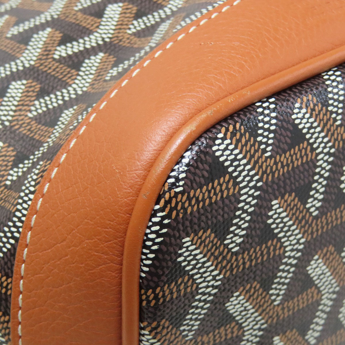 GOYARD Petit Flo Bucket Shoulder Bag PVC Ladies [Used]