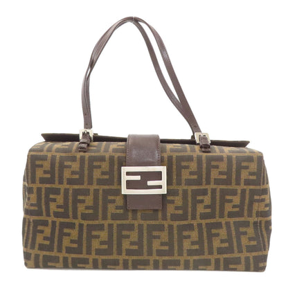 FENDI Zucca pattern Handbag Canvas Ladies [Used]