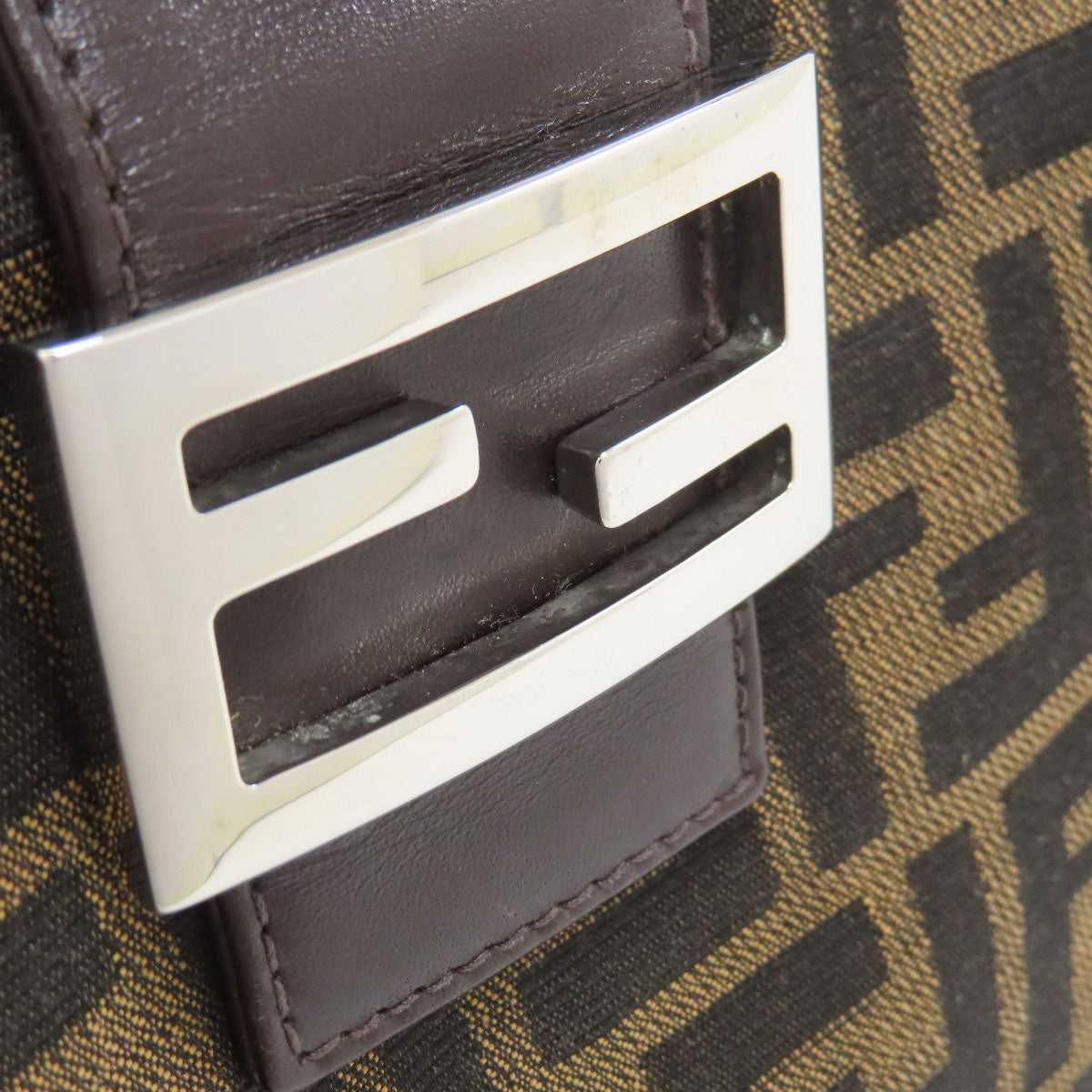 FENDI Zucca pattern Handbag Canvas Ladies [Used]