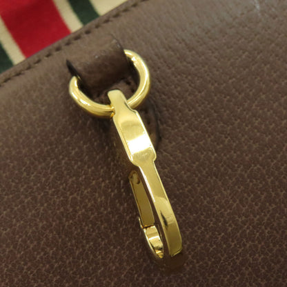 GUCCI 657422 Sherry Line Foldable Tote 2WAY Handbag Canvas Ladies [Used]