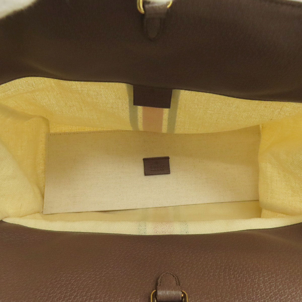 GUCCI 657422 Sherry Line Foldable Tote 2WAY Handbag Canvas Ladies [Used]