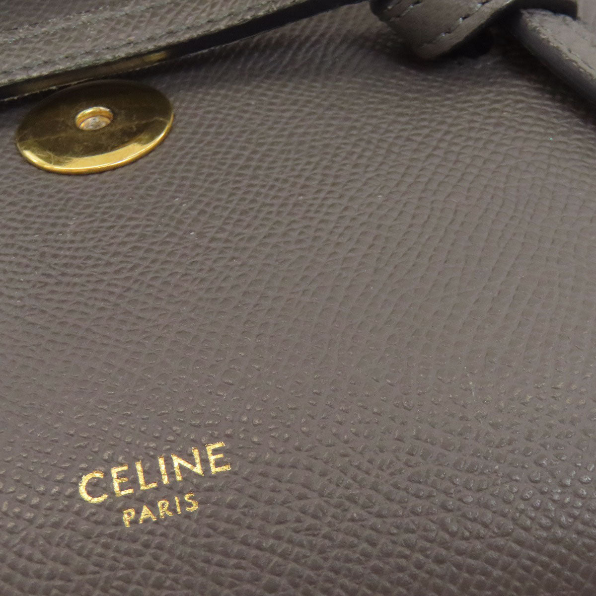 CELINE Belt bag nano Handbag Calf Ladies [Used]