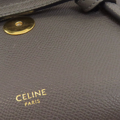 CELINE Belt bag nano Handbag Calf Ladies [Used]