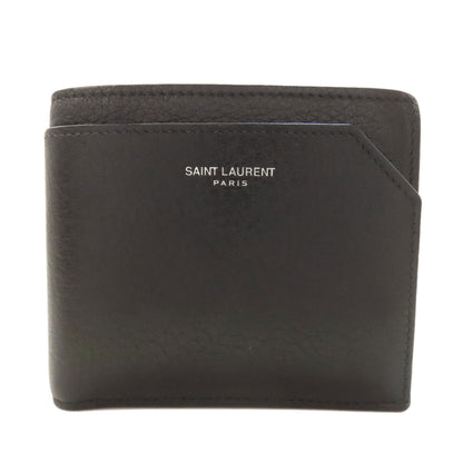 SAINT LAURENT 783745 East West Bifold Wallet with Coin Pocket Calf mens [Used]