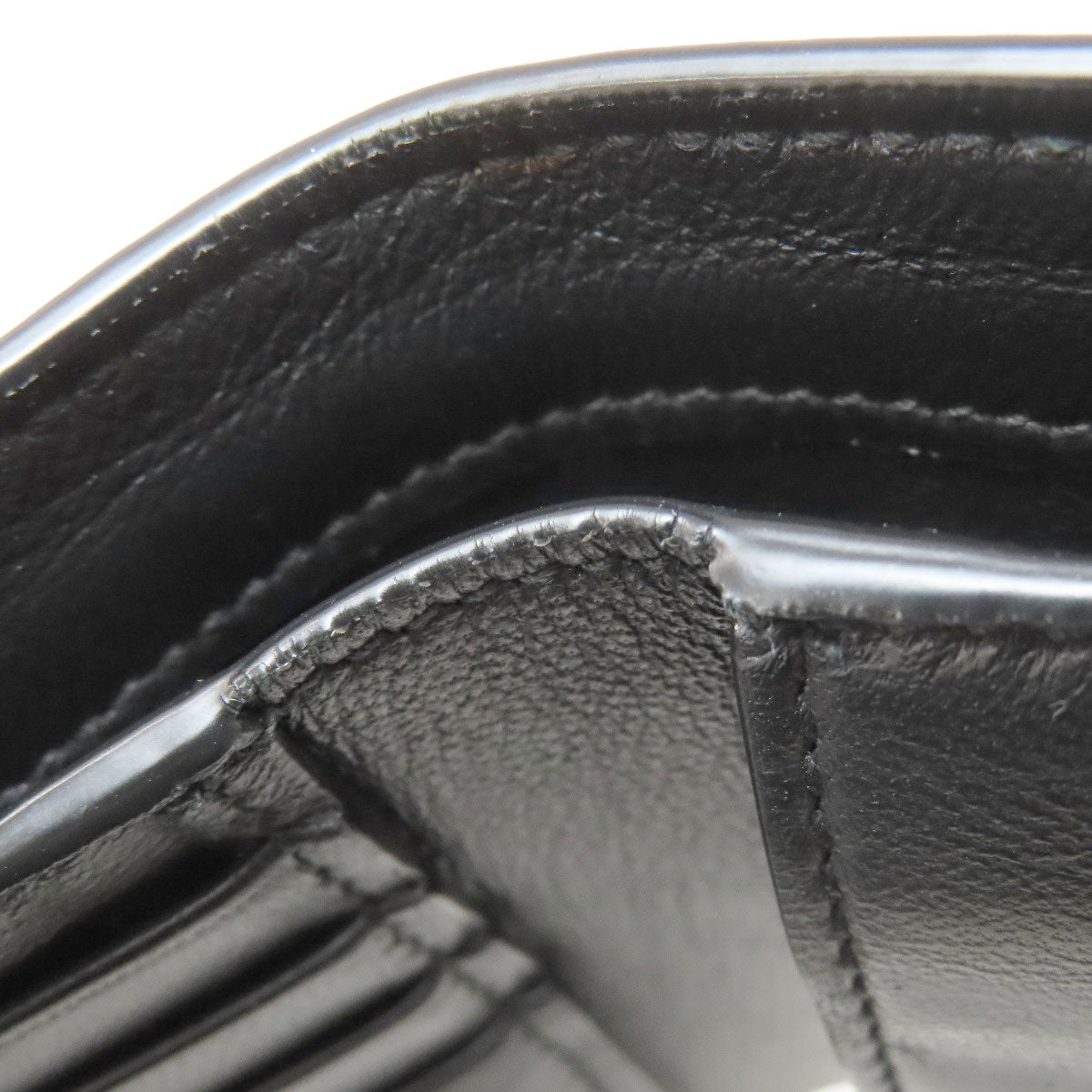 SAINT LAURENT 783745 East West Bifold Wallet with Coin Pocket Calf mens [Used]