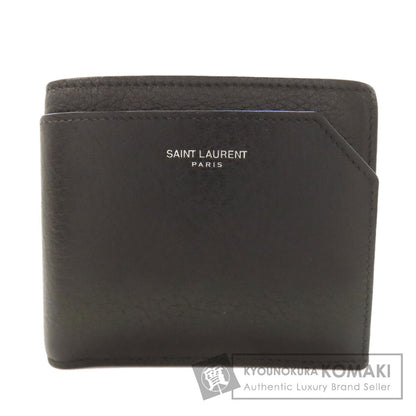 SAINT LAURENT 783745 East West Bifold Wallet with Coin Pocket Calf mens [Used]