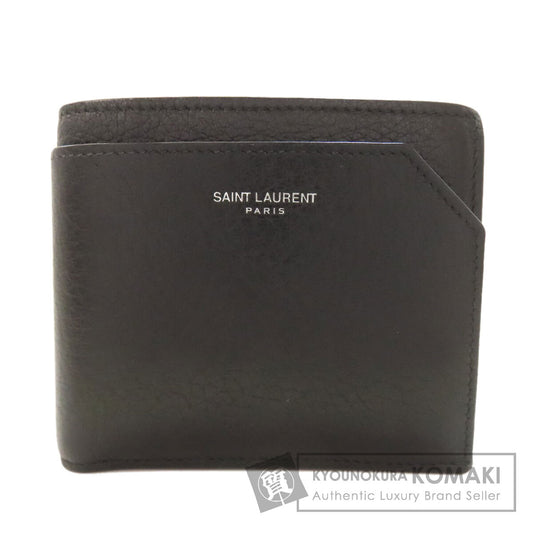 SAINT LAURENT 783745 East West Bifold Wallet with Coin Pocket Calf mens [Used]