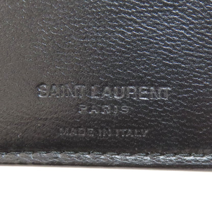 SAINT LAURENT 783745 East West Bifold Wallet with Coin Pocket Calf mens [Used]