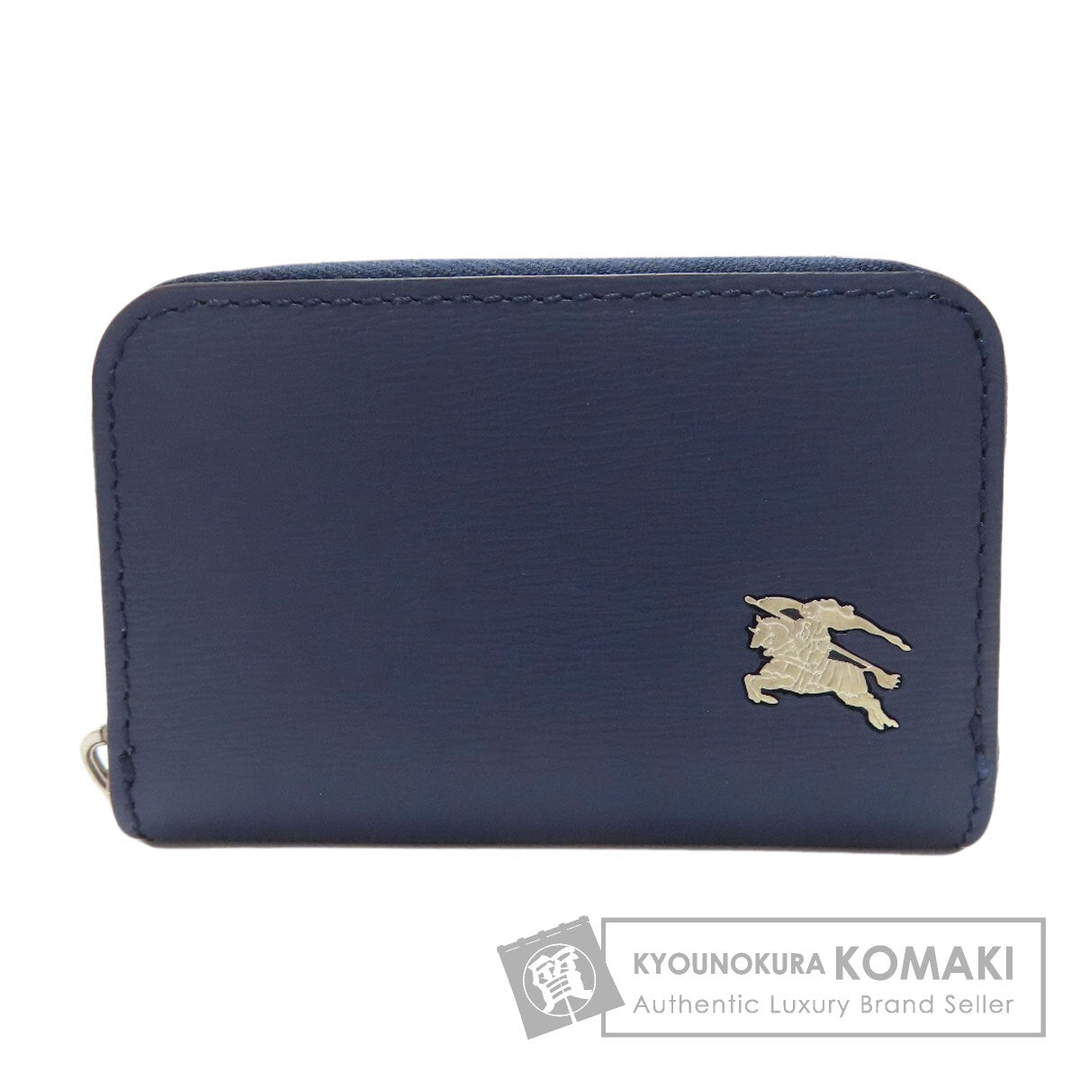 BURBERRY logo Card Case Leather Ladies [Used]