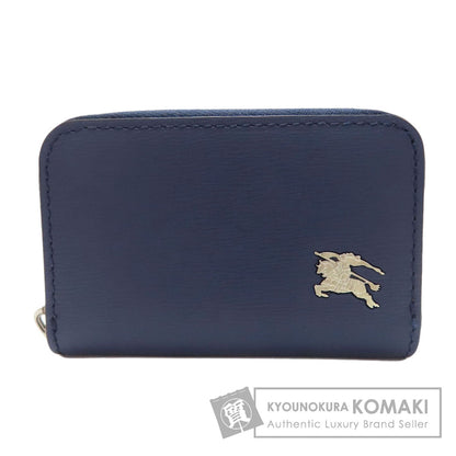 BURBERRY logo Card Case Leather Ladies [Used]