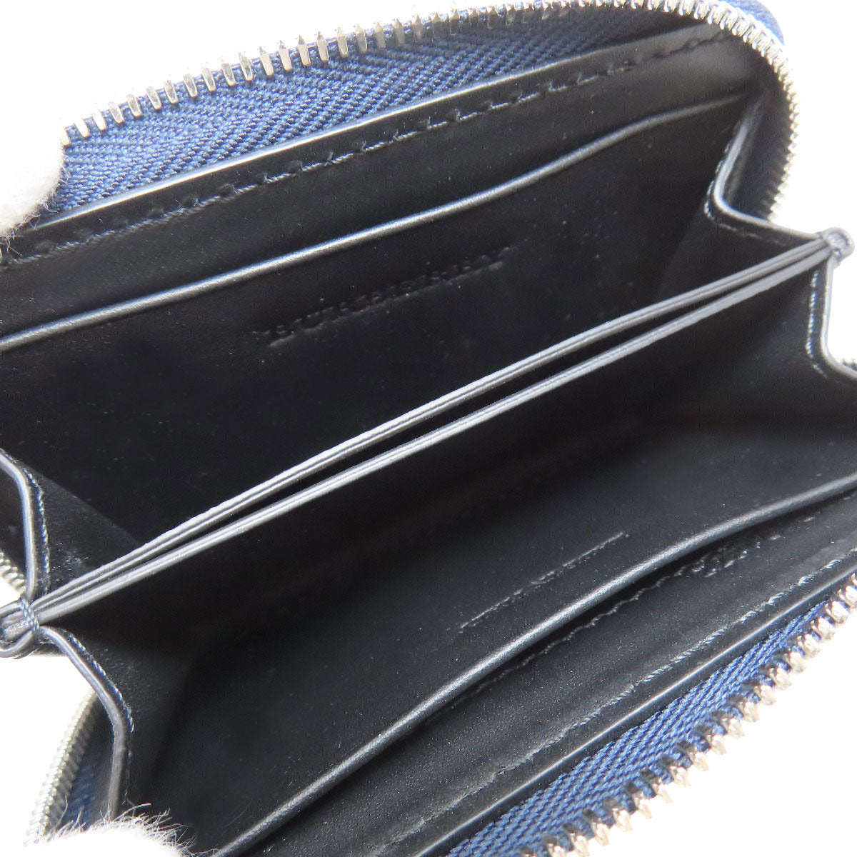 BURBERRY logo Card Case Leather Ladies [Used]