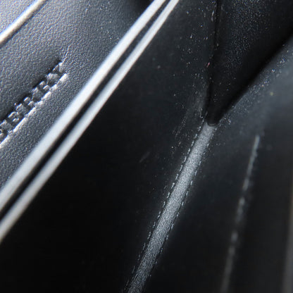 BURBERRY logo Card Case Leather Ladies [Used]