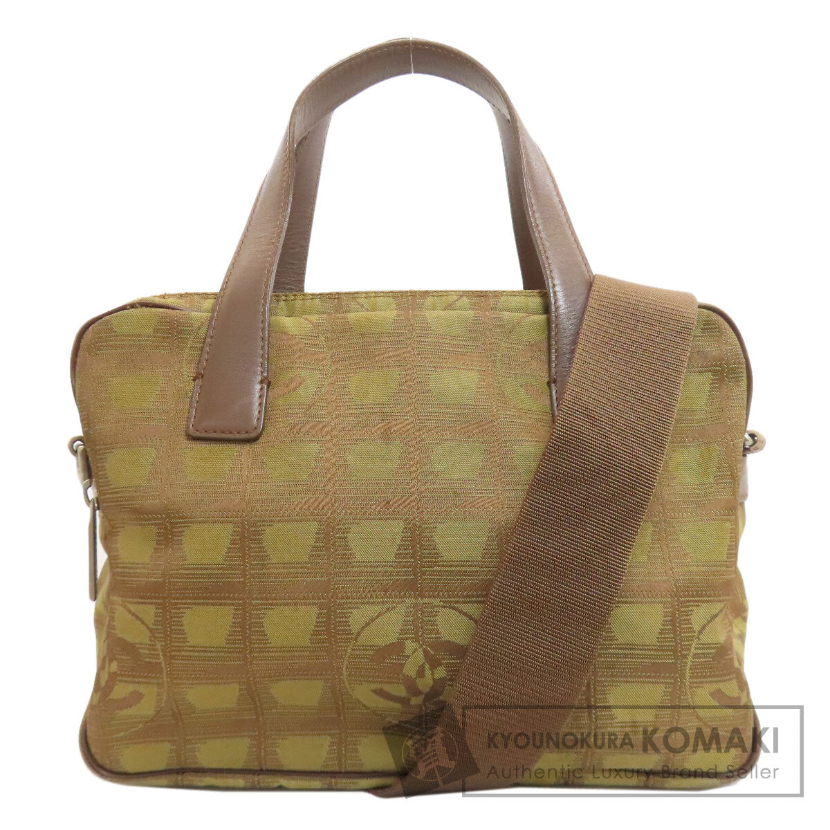 CHANEL New travel line 2WAY Handbag Nylon Ladies [Used]