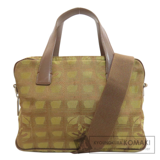 CHANEL New travel line 2WAY Handbag Nylon Ladies [Used]