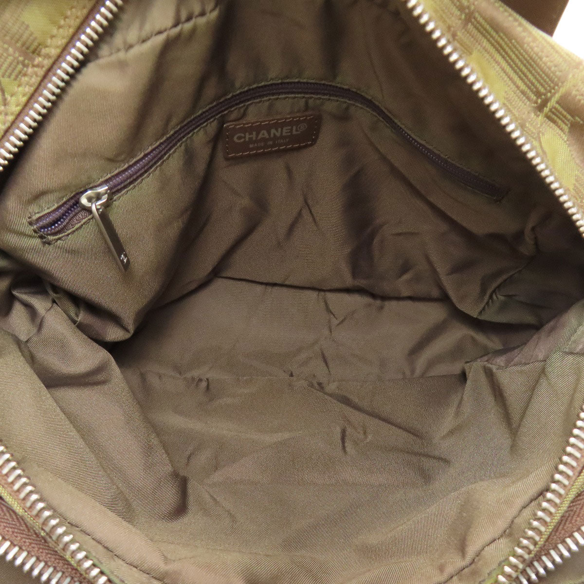 CHANEL New travel line 2WAY Handbag Nylon Ladies [Used]