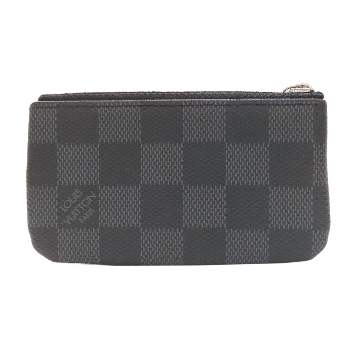 LOUIS VUITTON N60155 Pochette Kle key holder Damier canvas mens [Used]
