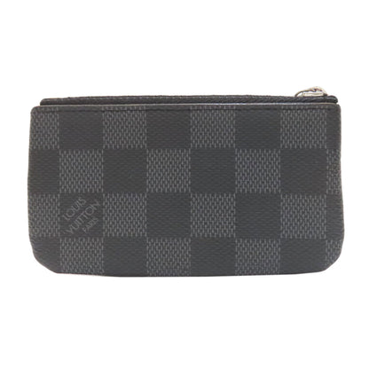 LOUIS VUITTON N60155 Pochette Kle key holder Damier canvas mens [Used]