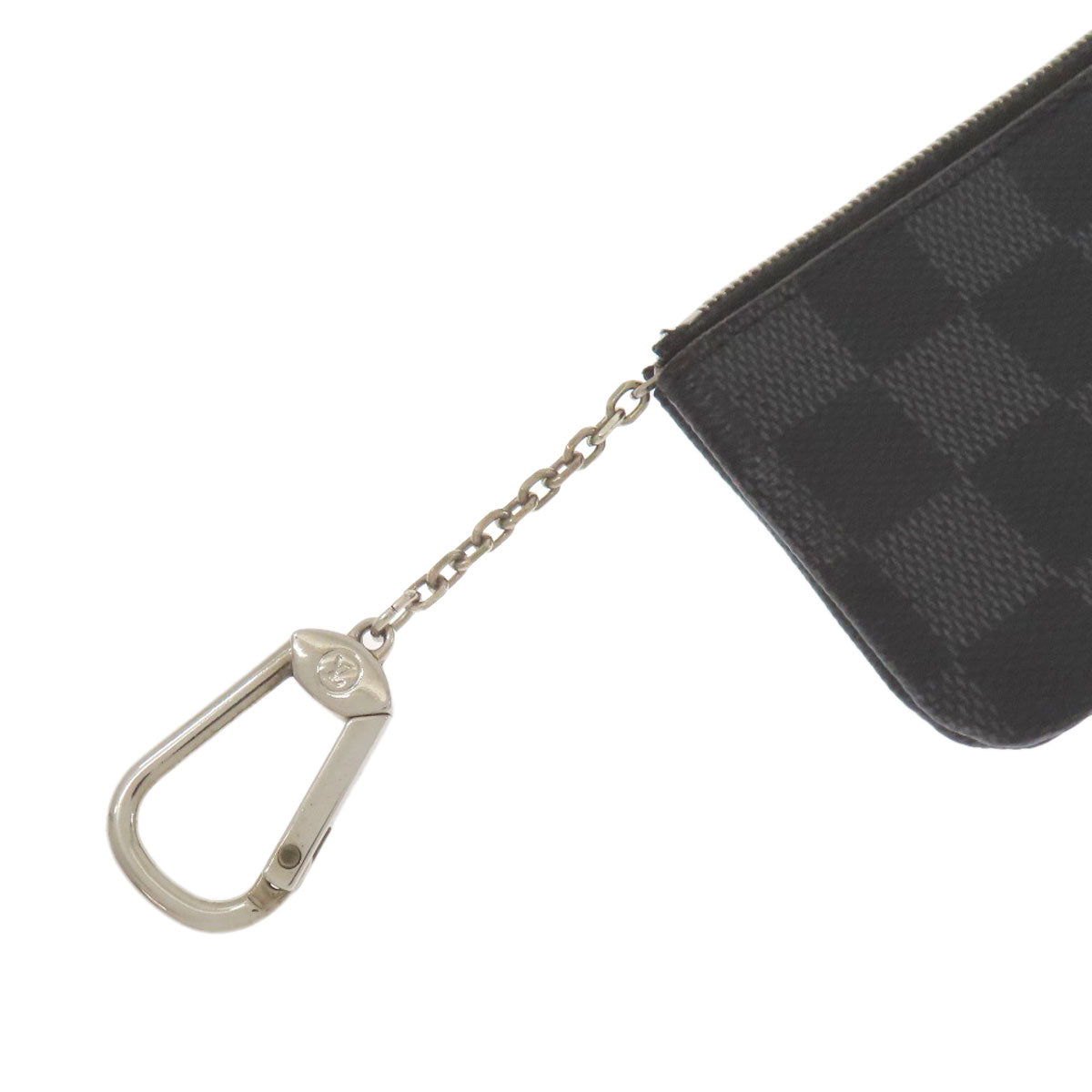 LOUIS VUITTON N60155 Pochette Kle key holder Damier canvas mens [Used]