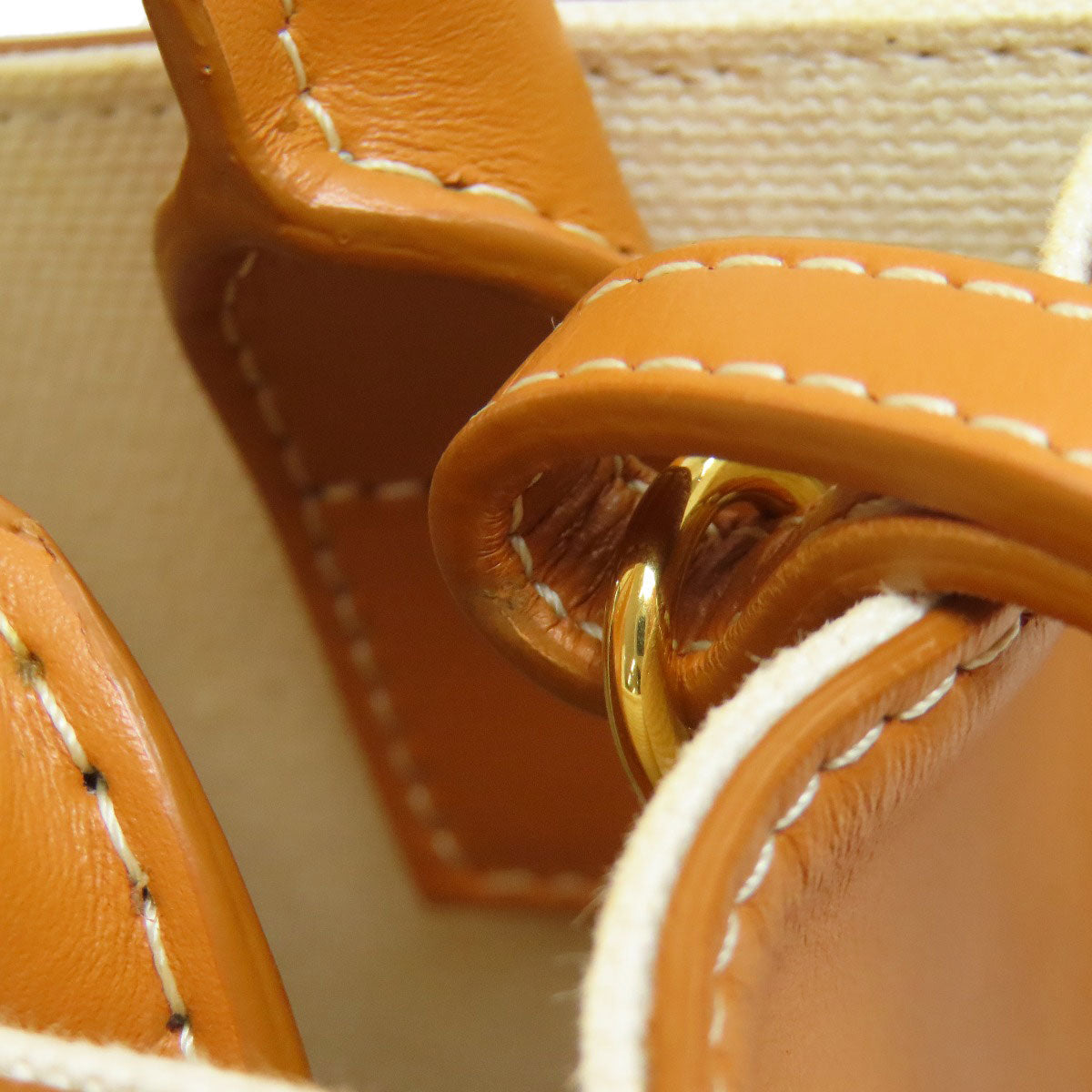 CELINE Minibar Tical Hippo 2WAY Handbag Canvas Ladies [Used]