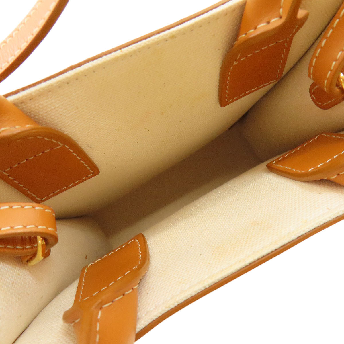 CELINE Minibar Tical Hippo 2WAY Handbag Canvas Ladies [Used]