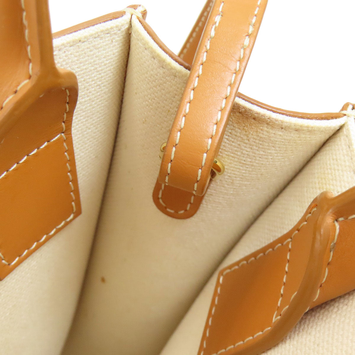 CELINE Minibar Tical Hippo 2WAY Handbag Canvas Ladies [Used]