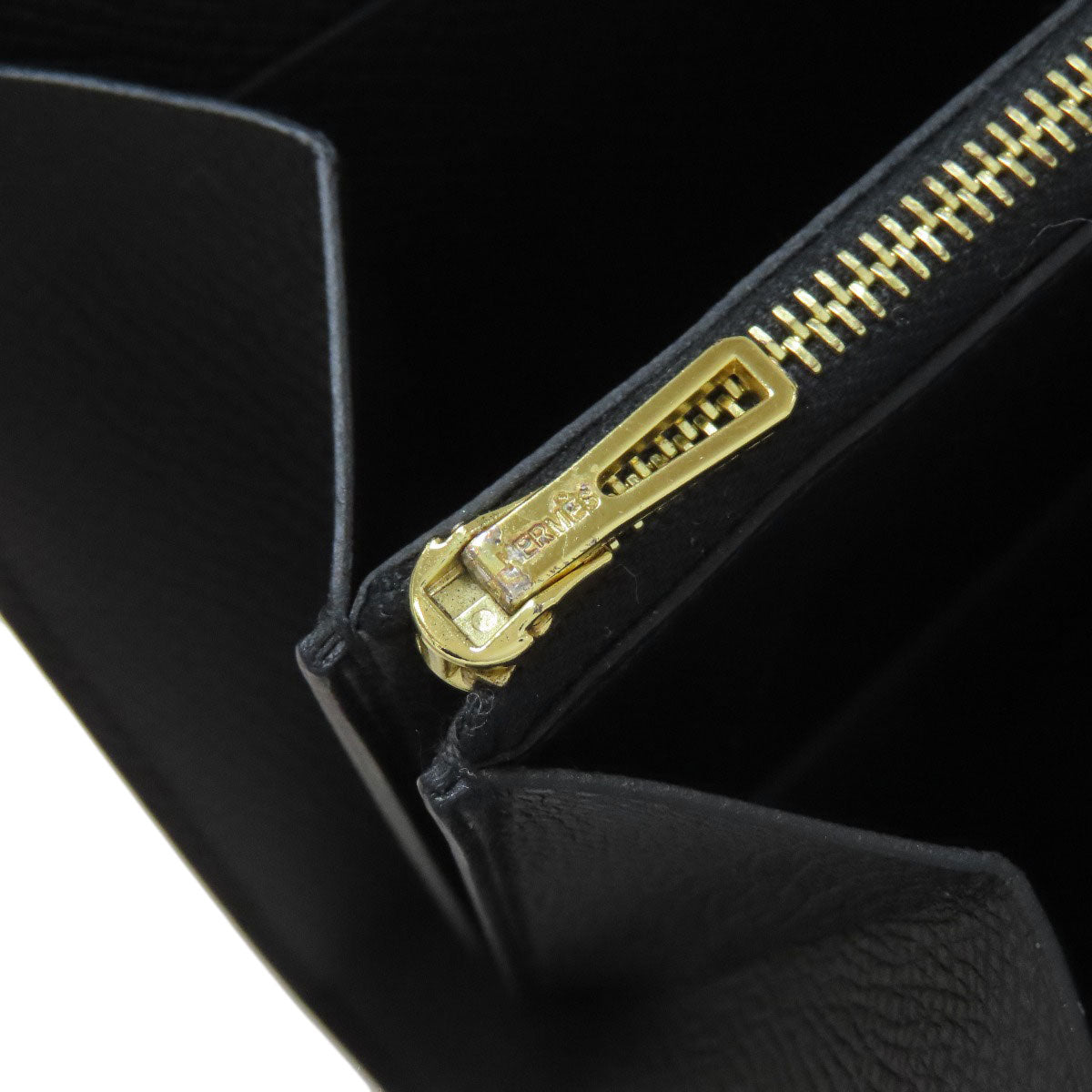 HERMES Constance Compact GoldHardware coin purse Epsom Ladies [Used]