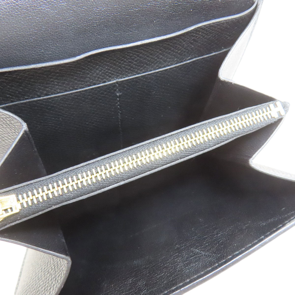 HERMES Constance Compact GoldHardware coin purse Epsom Ladies [Used]