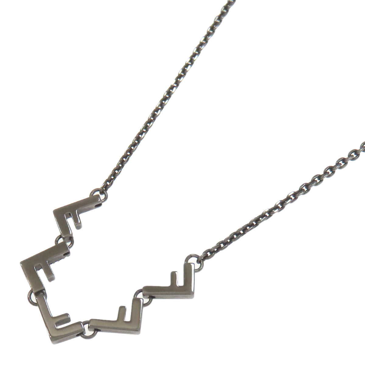 FENDI Five Necklace Metal Ladies [Used]