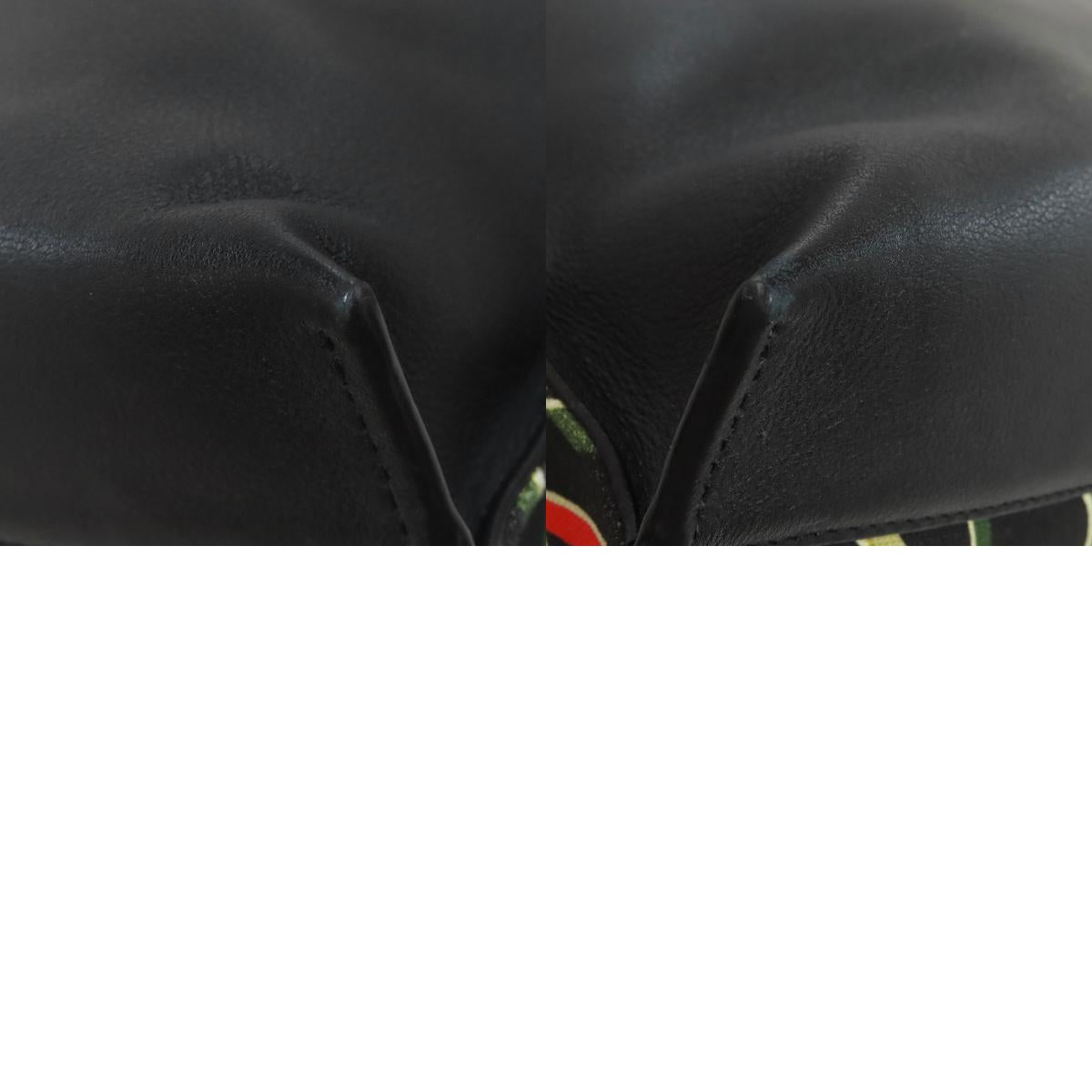 LOEWE Paula's Ibiza Flag Bag T-Messenger Shoulder Bag Canvas CalfLadies [Used]