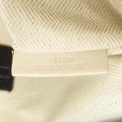 LOEWE Paula's Ibiza Flag Bag T-Messenger Shoulder Bag Canvas CalfLadies [Used]