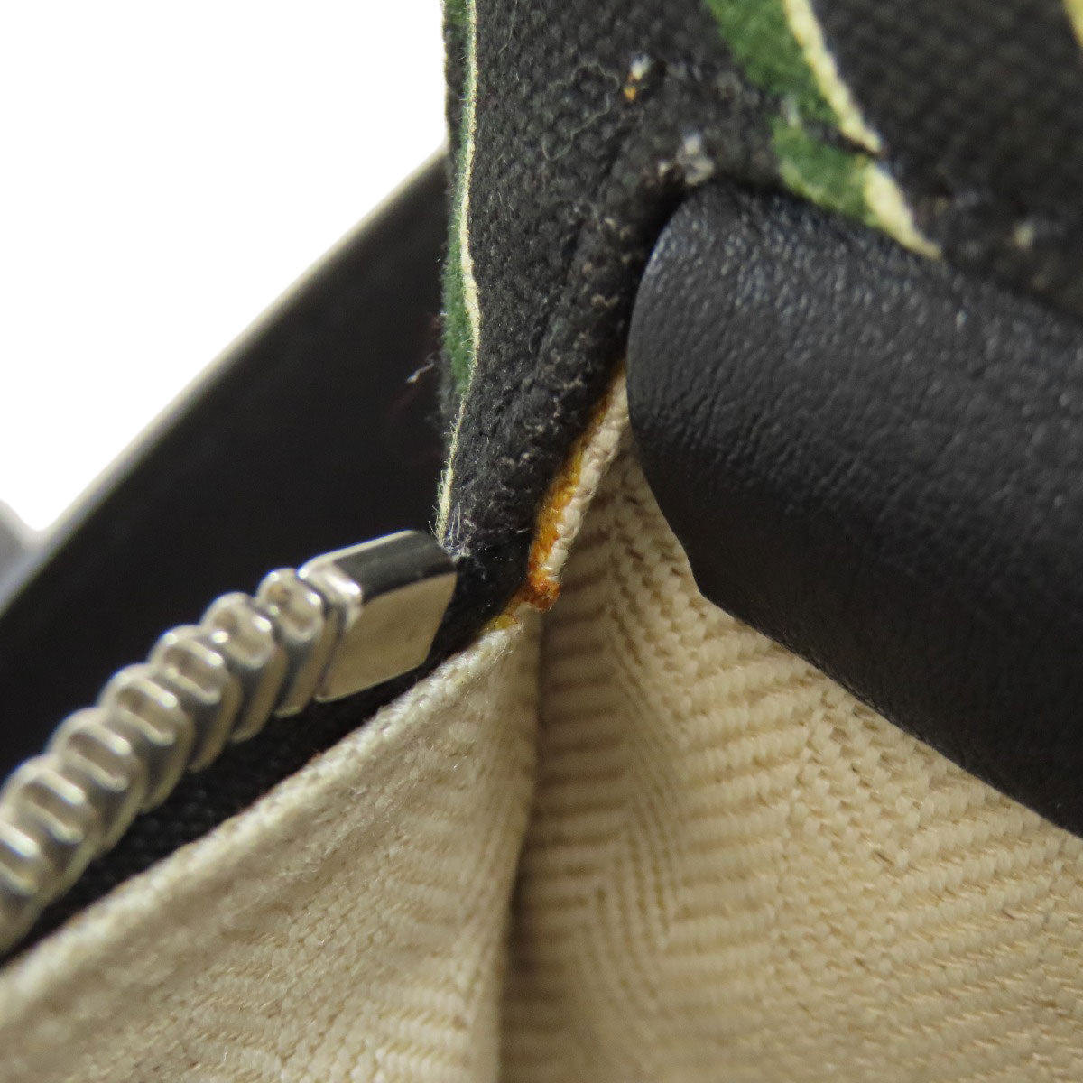 LOEWE Paula's Ibiza Flag Bag T-Messenger Shoulder Bag Canvas CalfLadies [Used]