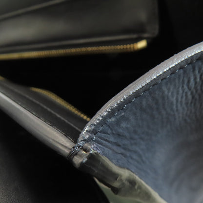 CELINE Luggage micro Handbag Calf Ladies [Used]