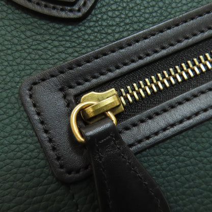 CELINE Luggage micro Handbag Calf Ladies [Used]