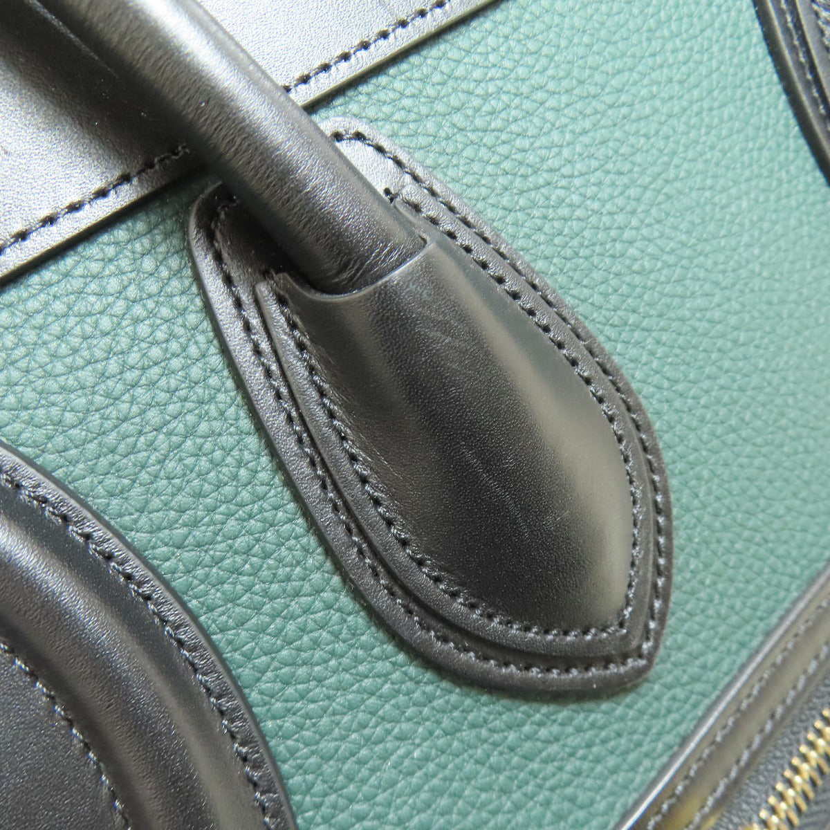 CELINE Luggage micro Handbag Calf Ladies [Used]