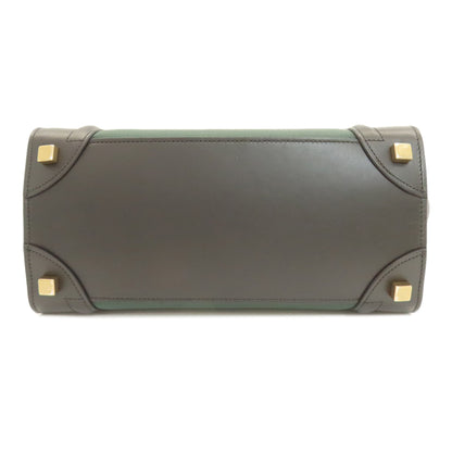 CELINE Luggage micro Handbag Calf Ladies [Used]